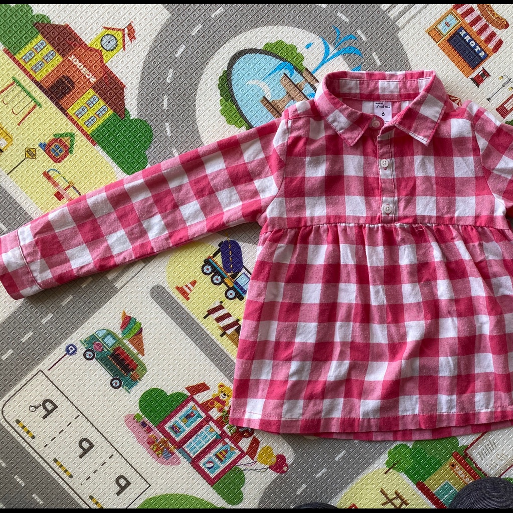 Gingham Blouse.